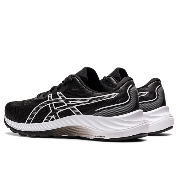 ASICS Gel-Excite 9 Running Sneakers in Black and White - Picture 12 of 13